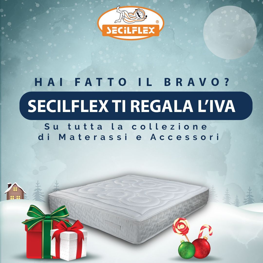 A Natale 2019, Secilflex ti regala l'IVA!