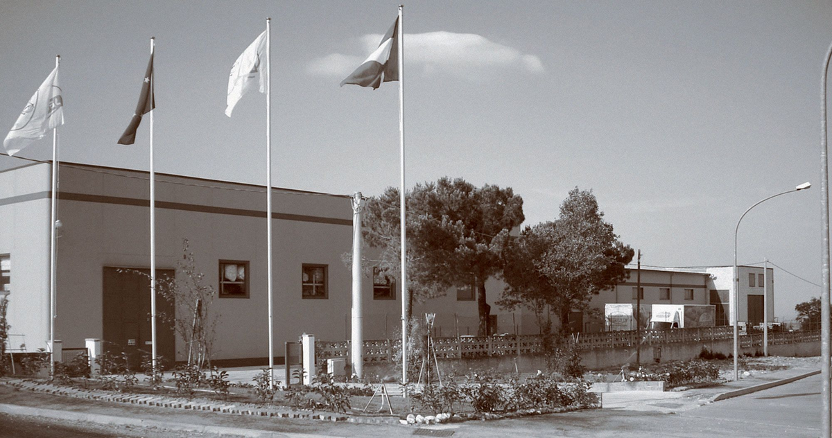 Fotografia d’archivio dello stabilimento Secilflex